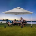 thumbnail image 2 of LAZY BUDDY Easy Set-up 12' x 12' Pop up Canopy Tent Heavy Duty Outdoor Camping Party Gazebo Tent Instant Canopy Shelter with Top Ventilation, 2 of 13