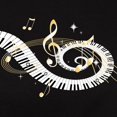 thumbnail image 3 of CafePress - Random Piano Mixed Musical No Women's Dark T Shirt - Women's Traditional Fit Dark T-Shirt, 3 of 4