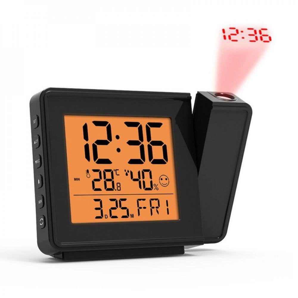 Hosome Projection Alarm Clock Digital Alarm Clock on Ceiling with Indoor.... 