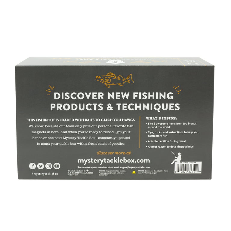 Mystery Tackle Box Fishing Kit Walleye