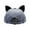 Gray, variant on PRETXORVE Brimless Docker Ears Hat Outdoor Sports Hats Worn Backwards