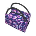 thumbnail image 5 of Vsdgher Skull rainbow color Print Insulated Reusable Bags with Sturdy Zipper and Handles, Foldable Totes for Hot or Cold Food Bring or Delivery, 5 of 8