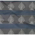 thumbnail image 4 of oneOone Organic Cotton Poplin Twill Fabric Chevron & Tree Block Printed Craft Fabric BTY 42 Inch Wide, 4 of 4