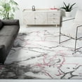 thumbnail image 2 of SAFAVIEH Craft Paul Abstract Area Rug, Grey/Wine, 6'7" x 6'7" Square, 2 of 11