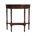 thumbnail image 3 of Butler Specialty Company Danelle Demilune 30" Console Sofa Table - Cherry Brown, 3 of 7
