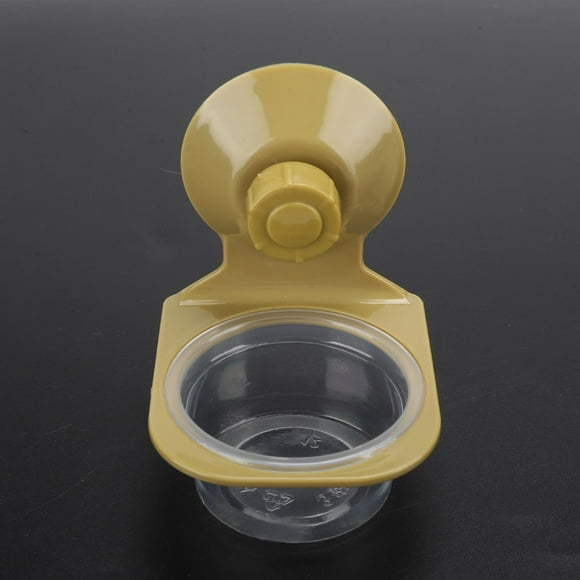 ABS Plastic Pet, Food Feeder Fixed Hanging Gecko Feeding Ledge Reptile Suspension Water Breeding Bowl Feeding ToolDouble