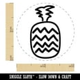 thumbnail image 2 of Pineapple Fun Doodle Rubber Stamp for Scrapbooking Crafting Stamping - Mini 1/2 Inch, 2 of 7