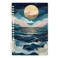 thumbnail image 7 of FORMRS 1-Subject Spiral Notebook 8" x 5" College Ruled 60 Refillable Sheet A5 Hard Cover, 2 Pack, Rolling Waves, 7 of 7