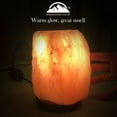thumbnail image 6 of Himalayan Glow Salt Crystal Aroma Lamp, 15W Bulb with Wooden Base, 4" W x 4" H, 2.5 lbs, 6 of 8