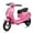 Pink, variant on Track Seven 24V Ride on Motorcycle 250W Electric Motorcycle, Max Speed 10 Mph, Twist-Grip Throttle, 2 Speeds, MP3 Player, Bluetooth, Ride on Toy Car for Boys Girls Age 8+, Red
