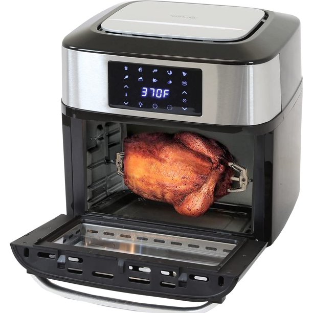 XL 18 Liter/19 Quarts Convection Air Fryer Dehydrator Rotisserie