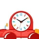thumbnail image 3 of Reloj de pared de dibujos animados, reloj de péndulo de madera sin tictac, reloj decorativo para habitaciones infantiles. Coche, 3 of 3