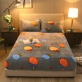 thumbnail image 3 of RKSTN Drap de Lit Chaleur Polaire Extra Doux Confortable Drap-Housse, 3 of 4