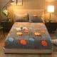 thumbnail image 3 of Xihbxyly Sábana de Forro Polar Cálida, Extra Suave y Acogedora, Transpirable y Cómoda, Ideal para Climas Fríos, Multiusos, Ideal para Dormir En Casa, Diseño Elástico Ajustable, 180 X 200 Cm, 3 of 4