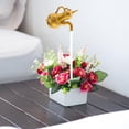 thumbnail image 4 of OUNONA Fontaine de Table Invisible Dorée Gourde Décorative Flottante pour Maison Jardin, 4 of 8