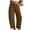 Coffee, variant on RYRJJ Womens Mid Rise Cord Barrel Pants Casual Baggy Wide Leg Corduroy Cropped Ankle Pants Trousers with Pockets(Coffee,L)
