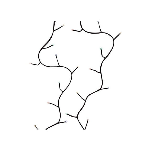 Celebrations 9922035 Christmas Lights Gold LED Multicolored 250 ct 61.35 ft.