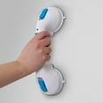 thumbnail image 6 of Carex Ultra Grip Dual Looking and Ultra Grip Suction Shower Grab Bar, 12", 6 of 6