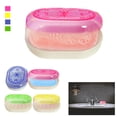 thumbnail image 4 of 6X Soap Dispenser Dish Case Holder Container Box Travel Bathroom Carry Clean Dry, 4 of 6
