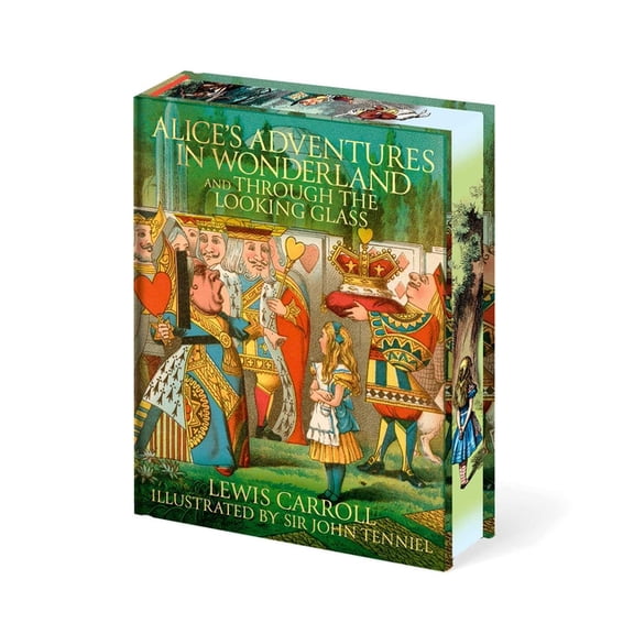 Arcturus Epic Classics Alice's Adventures in Wonderland and Through the Looking Glass, Book 14, (Hardcover)