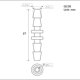 thumbnail image 3 of Conector de plástico de forma recta de 6 piezas Conector de tubo de manguera Conectores de tubo de a Abanopi GC35 6 piezas, 3 of 7
