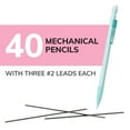thumbnail image 2 of BIC Mechanical Pencil Xtra Life, Pastel Colors, 40 Count, 2 of 7