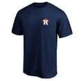 thumbnail image 2 of Men's Navy Houston Astros Number One Dad T-Shirt, 2 of 3