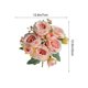 thumbnail image 2 of Flores Artificiales para Al Aire Libre 5 Ramas Philippos Rose Bouquet Simulado de Seda Flor Rosa Mesa Decoración Del Hogar 32cm Seda Blanca Flores Artificiales Ramo de Boda Rosas Flores Artificiales, 2 of 6