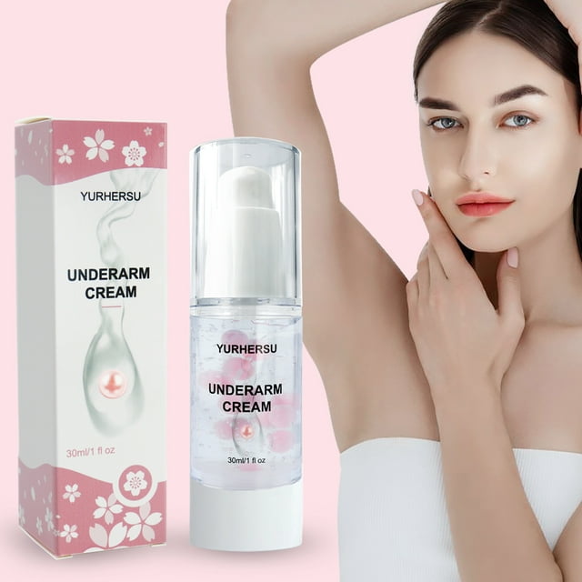 Essence Suero hidratante e iluminador para axilas. Aclara las manchas oscuras, blanquea y unifica la piel. Crema corporal de 30 ml. Essence water.