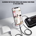thumbnail image 3 of 2 in 1 USB-C OTG Charge Adapter Splitter Y to Audio Cable Multi Fast Charging, 3 of 8