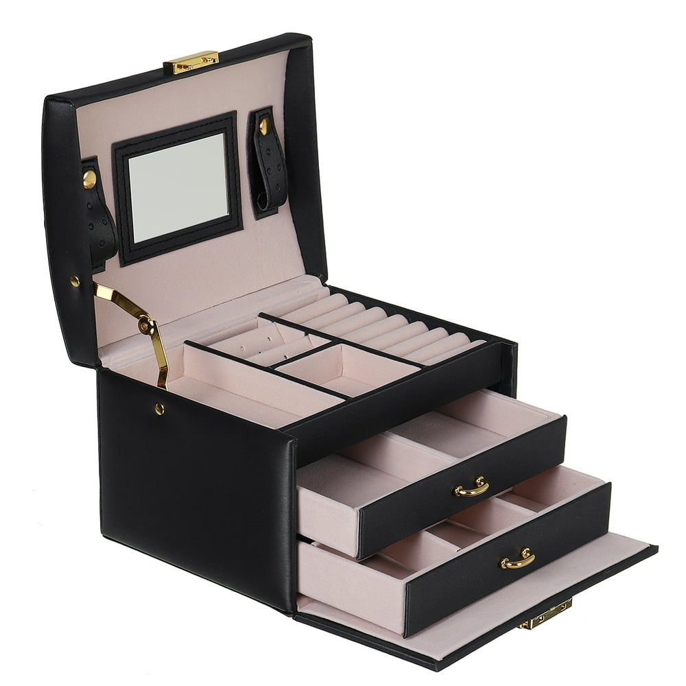 leather travel jewelry box for sale