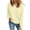 98# Yellow, variant on Womens Crew Neck Sweatshirts Long Sleeve Fall Casual Basic Pullover Loose Fit Top Sweatshirt Fashion Red M