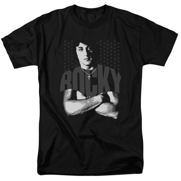 Rocky Shirt Adult 18/1 T-Shirt Black