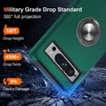 thumbnail image 3 of for Google Pixel 7 Pro Case, Slim Fit Case for Pixel 7 Pro with Ring Holder Kickstand,[Military Grade Drop Tested] Dual Layer Shockproof Protective Phone Case for Pixel 7 Pro 6.7", Alpine Green, 3 of 14