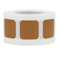 thumbnail image 1 of Autocollants Carrés Tan 1 Pouces Carré Lot de 500, 1 of 2