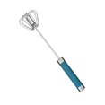 thumbnail image 1 of Whizzy Whisk Semi-Automatic Egg Whisk Hand Push Egg Beater Stainless Steel Blender Mixer, 1 of 4