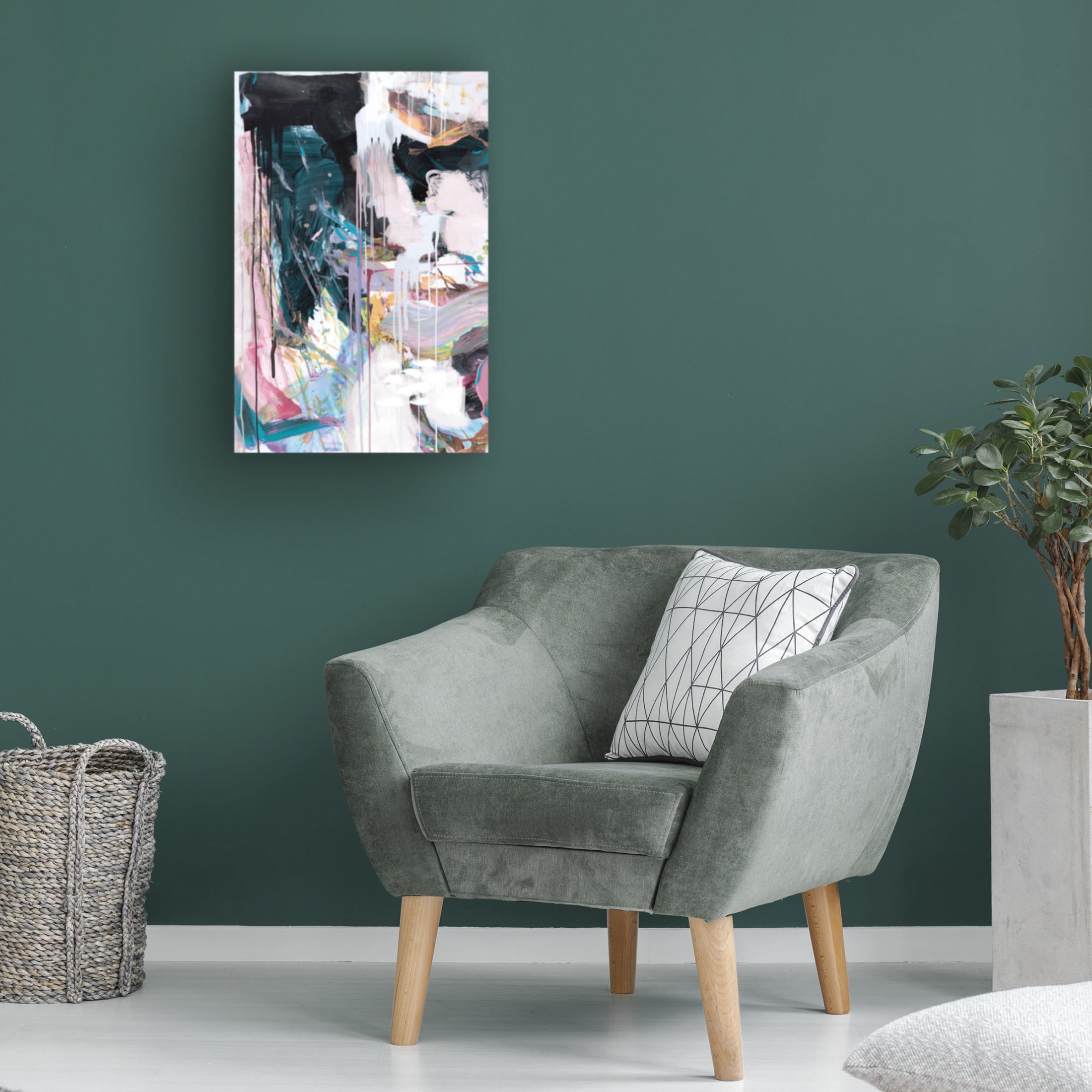 Trademark Fine Art Dan Hobday Statement No2 Canvas Wall Art