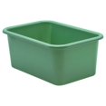 thumbnail image 1 of TEACHER CREATED RESOURCES (6 EA) GREEN SMALL PLASTIC STORAGE, 1 of 1