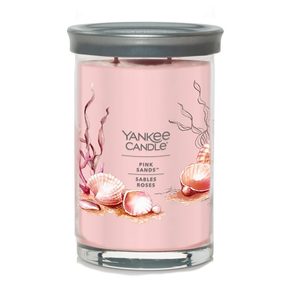 Bougie parfumée Yankee Candle Signature, bougie en pot format grand