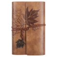 thumbnail image 1 of Loose-leaf Refillable Notebook Lightweight Portable Notebook for Travelers Writers  Red A6, 1 of 7