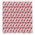 thumbnail image 3 of Ambesonne Aloha Shower Curtain, Paradise Island Rainforest, 69"Wx75"L, Multicolor, 3 of 5