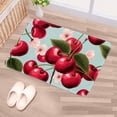 thumbnail image 5 of Cherry Non-Slip Machine Washable Polyester Kitchen Mat Indoor Rug Kitchen Rug, 5 of 6