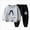 Grey 0926, variant on 7-8T Boys Girl Clothes Set Crewneck Sweatshirt Long Sleeve Tops Jogger Pants Fall Winter Outfits 3T 4T 5T 6T 7T 8T 9T 10T Kids Black Outfits