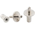 thumbnail image 4 of Musiclily Pro Metric Sized Nashville Style Tune-o-matic Bridge M4 Mounting Stud and Bushing for Epiphone LP Style Guitar, Nickel (Set of 2), 4 of 5