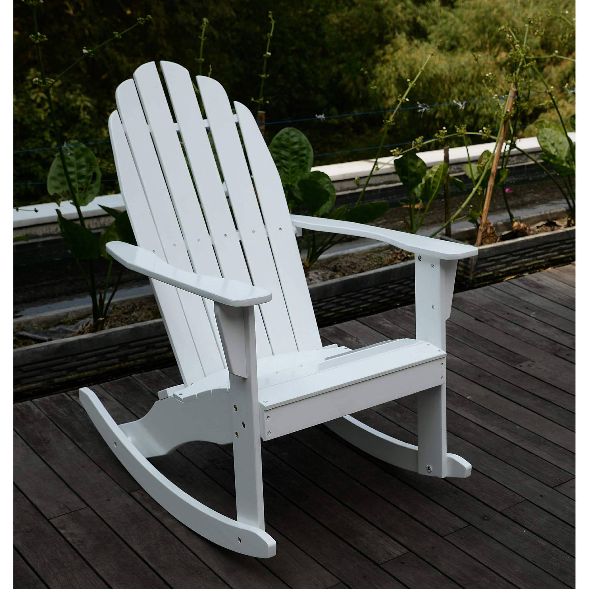 adirondack rocking chair white