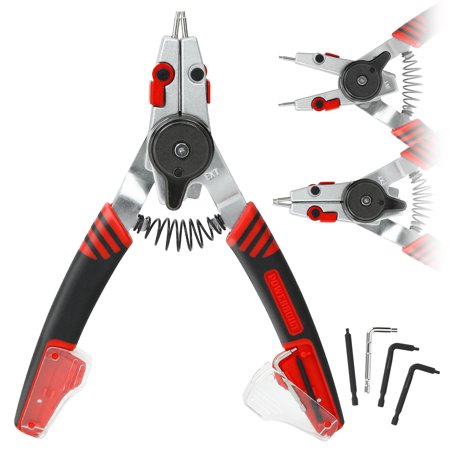 UPC: 0028907430348 | Powerbuilt Combination Switch Internal/External Snap Ring Pliers – 941336