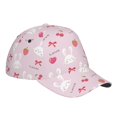 thumbnail image 4 of Xecao Love Rabbit for Baseball Cap: Unisex, crafted from classic polyester twill fabric, featuring a soft unconstructed design, 4 of 9