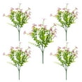 thumbnail image 4 of WZXPWT Artificial Maple Leaves, Faux Plastic Plants, Evergreen Simulation Greenery, No-Fade Indoor Outdoor Decorative Flowers, 4 of 7