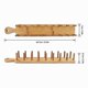 thumbnail image 5 of Taco Holder Stand, Bamboo Taco Holder Stand Tray Rack Holds Up To 8 Tacos Each, For Serving Up Tacos Trays, 5 of 5
