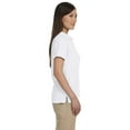thumbnail image 2 of M280W Harriton Ladies 5 oz. Blend-Tek Polo White 3XL, 2 of 3